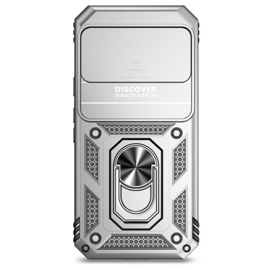 For Google Pixel 10 Sliding Camshield Holder Phone Case(Silver) - Google Cases by buy2fix | Online Shopping UK | buy2fix