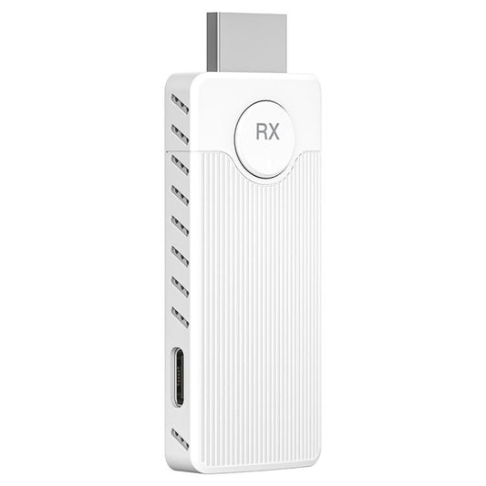 Q50 Vertical Texture Wireless HDMI Video Transmitter and Receiver Extender Adapter(White) - Adapter by buy2fix | Online Shopping UK | buy2fix