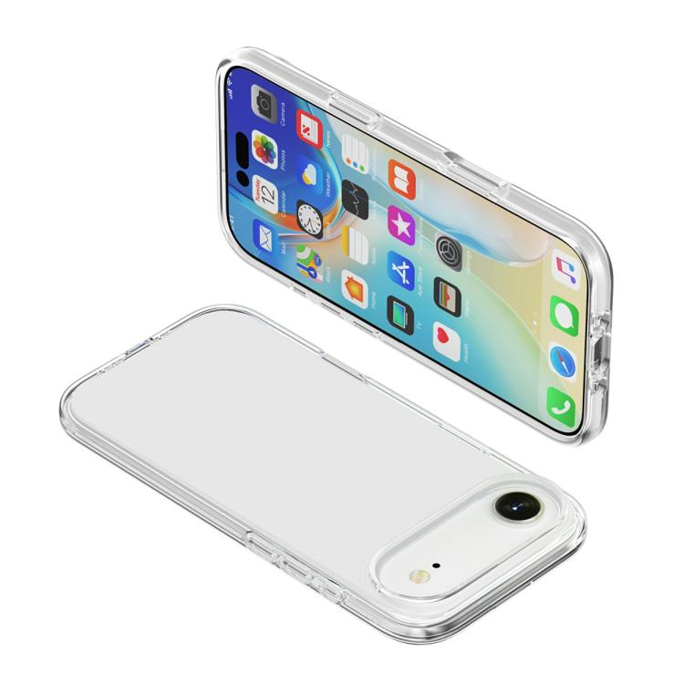 For iPhone Air Shockproof Terminator Glitter Powder Phone Case(Transparent) - iPhone Air Cases by buy2fix | Online Shopping UK | buy2fix