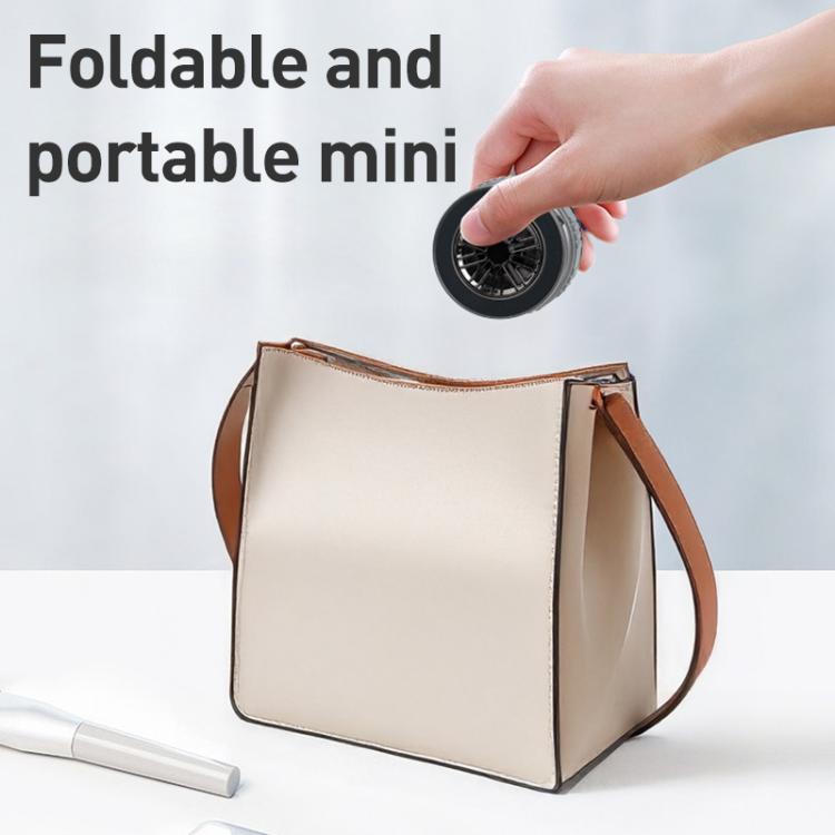 G511 Three-axis Folding Vacuum Adsorption Magnetic Car Phone Holder(Silver) - Universal Car Holders by buy2fix | Online Shopping UK | buy2fix