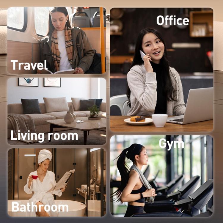 G512 Three-axis Folding Vacuum Adsorption Magnetic Car Phone Holder(Gun Metal) - Universal Car Holders by buy2fix | Online Shopping UK | buy2fix