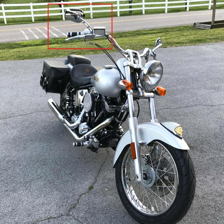 For Harley Davidson 2pcs/Set Motorcycle Modified Classic Retro Rearview Mirror Reversing Mirror(Silver Plating) - Side Mirrors by buy2fix | Online Shopping UK | buy2fix