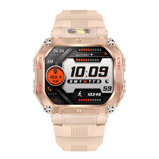 HT34 1.75 inch IPS Screen 3ATM Outdoor Sports BT Smart Watch(Pink) - Smart Watches by buy2fix | Online Shopping UK | buy2fix