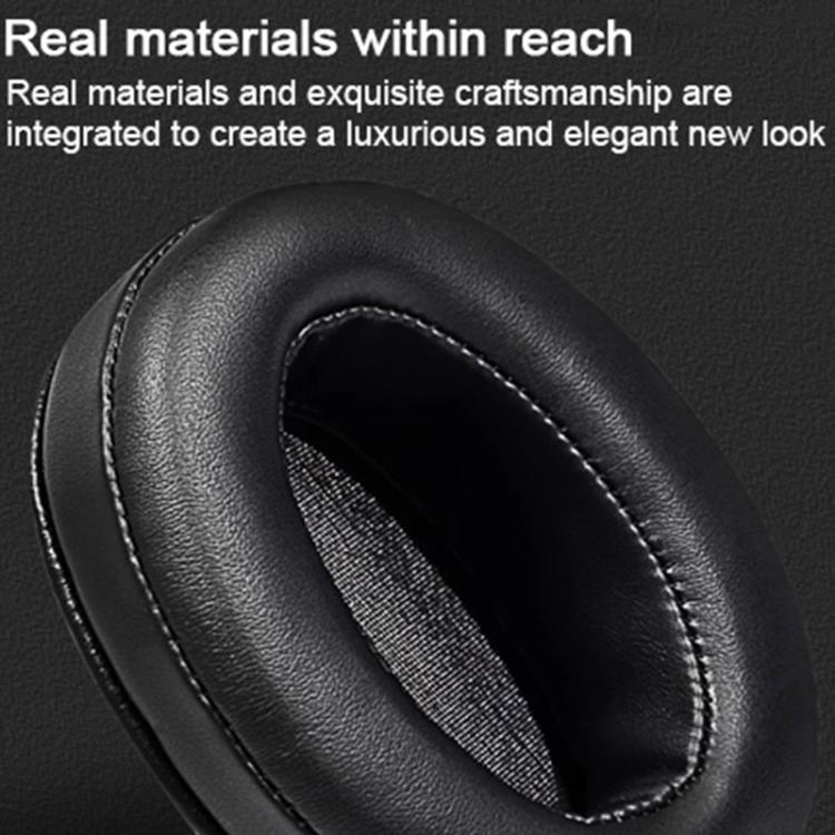 2pcs Velvet Slip-on Type Earphone Covers For Brainwavz HM5(Black) - Earmuff & Pad by buy2fix | Online Shopping UK | buy2fix