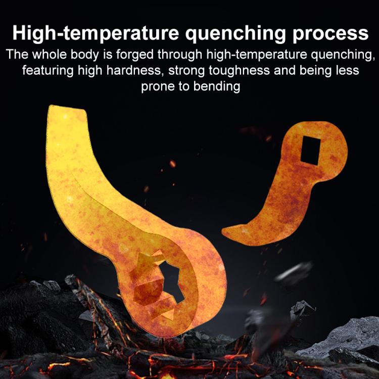 Car Horn Type Half Shaft Removal Tool(Square Type) - Hand Tool Sets by buy2fix | Online Shopping UK | buy2fix