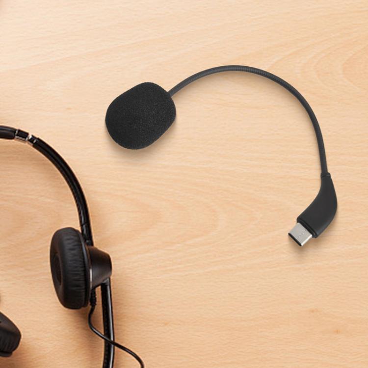 E-sports Gaming Headset Microphone, Specification:Type-C Elbow(Black) - Microphone by buy2fix | Online Shopping UK | buy2fix