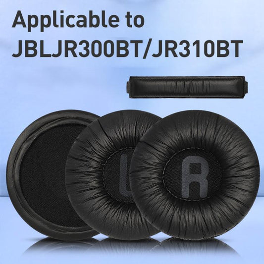 Headphone Frog Skin Headband Protective Cover For JBL JR300BT(Black) - Earmuff & Pad by buy2fix | Online Shopping UK | buy2fix