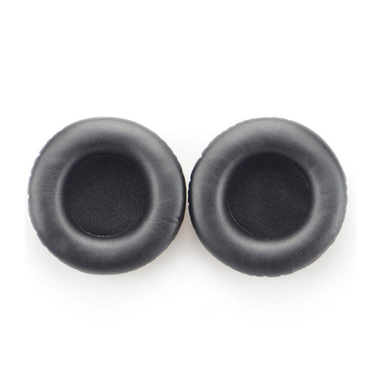 2pcs Protein Leather Earpads For Creative Aurvana Live 2(Black) - Earmuff & Pad by buy2fix | Online Shopping UK | buy2fix