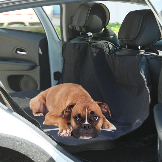 Pet Car Back Seat Cover Oxford Cloth Waterproof Cushion(黑色) - Seat Accessories by buy2fix | Online Shopping UK | buy2fix