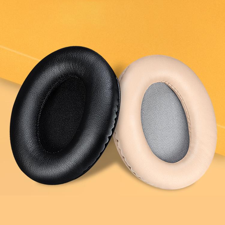2pcs Protein Leather Replacement Earpads For EDIFIER H840 / H841P / K830 / G3 / K5000 / K6500(Black) - Earmuff & Pad by buy2fix | Online Shopping UK | buy2fix