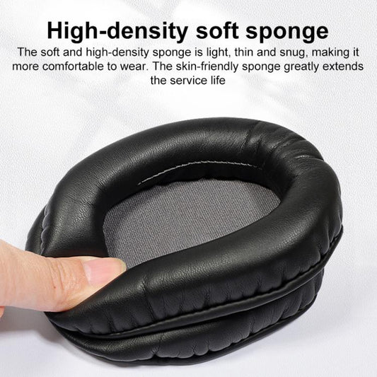 1 Pair Snap-on Replacement Earpads For ASUS Centurioner, Material:Protein Leather(Black) - Earmuff & Pad by buy2fix | Online Shopping UK | buy2fix