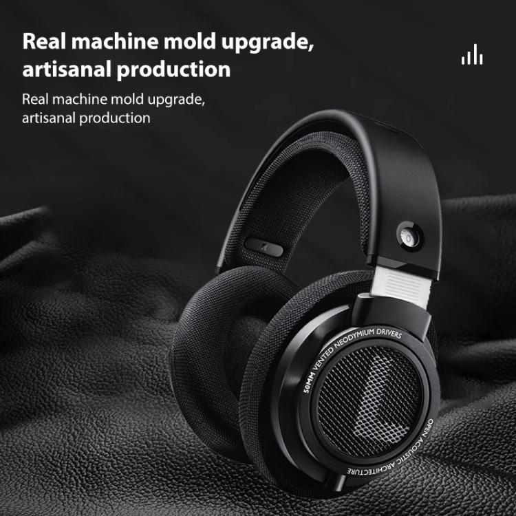 2pcs Gold Velvet Earphone Replacement Earpads Pads For Philips SHP9500(Black) - Earmuff & Pad by buy2fix | Online Shopping UK | buy2fix