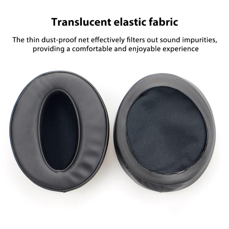 2pcs Insert Replacement Earpads For Sennheiser HD4.30 / HD350BT / HD400s / HD420s / HD458BT / HD300 / HD4.50 / HD4.40BT, Material:Protein Leather Apricot - Earmuff & Pad by buy2fix | Online Shopping UK | buy2fix