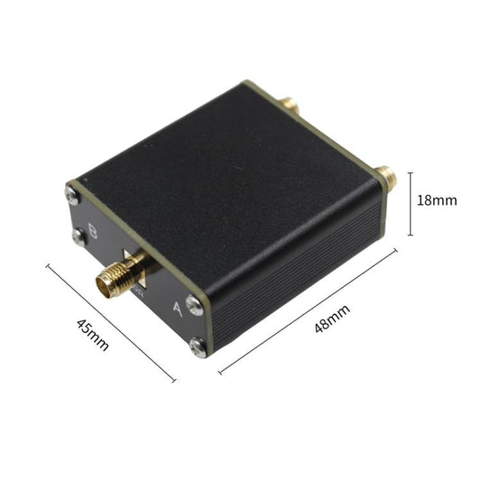 10W 1 to 2 Antenna Switch Aluminum Alloy DC-500Mhz High Frequency Switch - Car Switches by buy2fix | Online Shopping UK | buy2fix