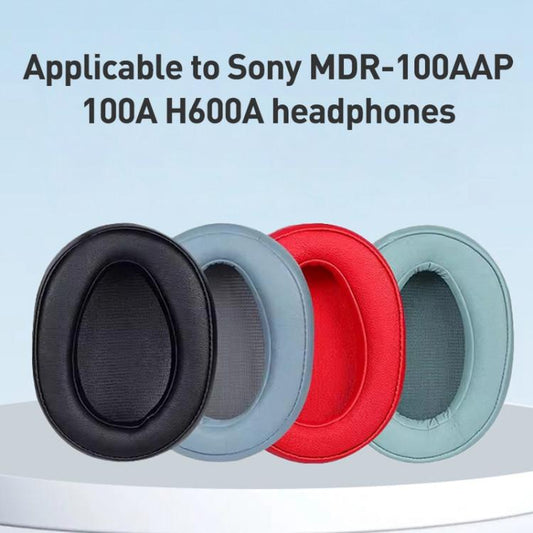 2pcs Lambskin Earphone Replacement Earpads Pads For Sony WH-H900N / MDR-100ABN(Gold) - Earmuff & Pad by buy2fix | Online Shopping UK | buy2fix