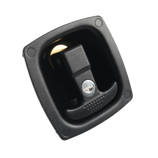 RV / Camper Folding T Handle Latch with Key(Black) - Locks & Hasps by buy2fix | Online Shopping UK | buy2fix