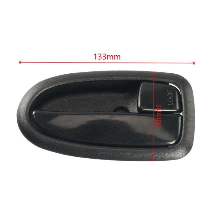 Pair Car Left and Right Door Inside Handle for Hyundai Lavita 2001-2010 / Matrix 2001-2010 82620-17000, 82610-17000(Black) - Door Handles by buy2fix | Online Shopping UK | buy2fix