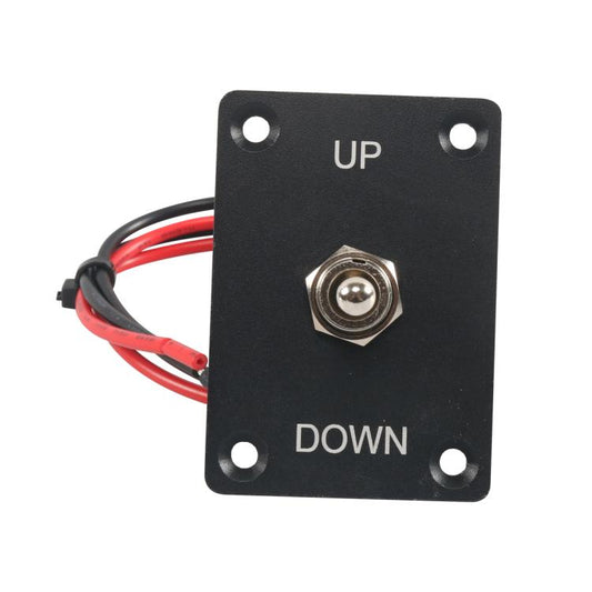 Marine / RV Modification 4-pin 2-speed Switch Controller Panel with Cable(Black) - Marine Accessories & Parts by buy2fix | Online Shopping UK | buy2fix