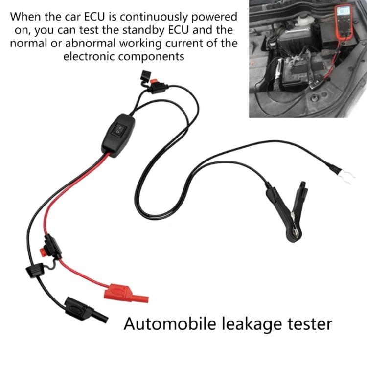 ZK-119 Car Leakage Tester Parasitic Current Tester Automobile Electrical System Diagnostic Tool - Electronic Test by buy2fix | Online Shopping UK | buy2fix