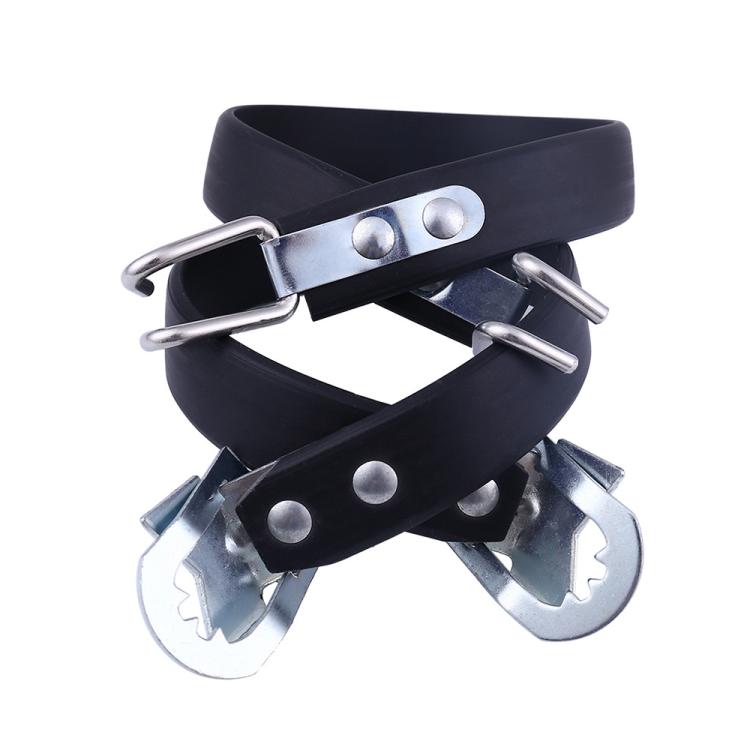 14 inch Car Battery Portable Handle Outdoor Camping Battery Portable Transport Tool, Specification:Hook Style - Booster Cable & Clip by buy2fix | Online Shopping UK | buy2fix