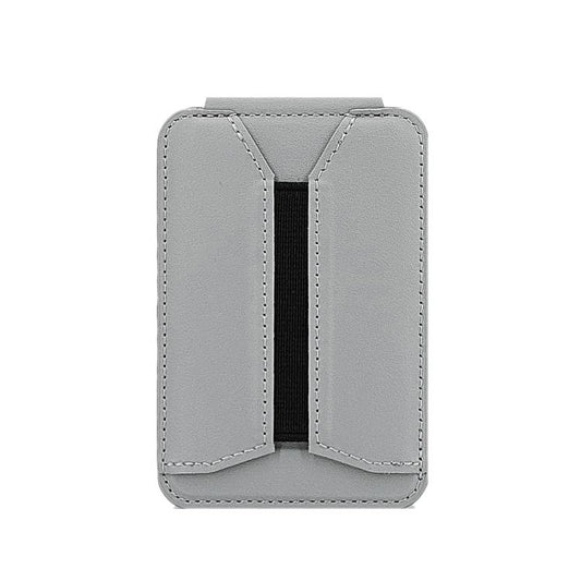 MagSafe Live Broadcast Phone Bracket Card Holder with Elastic Band(Grey) - Stand by buy2fix | Online Shopping UK | buy2fix