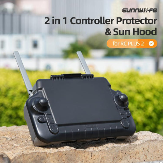 For DJI RC Plus 2 Sunnylife Remote Control Sunshade Protection Cover(Grey) - Holder Series by Sunnylife | Online Shopping UK | buy2fix