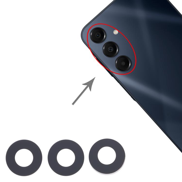 For Samsung Galaxy A16 5G SM-A166B 10set Back Camera Lens - Camera Series by buy2fix | Online Shopping UK | buy2fix