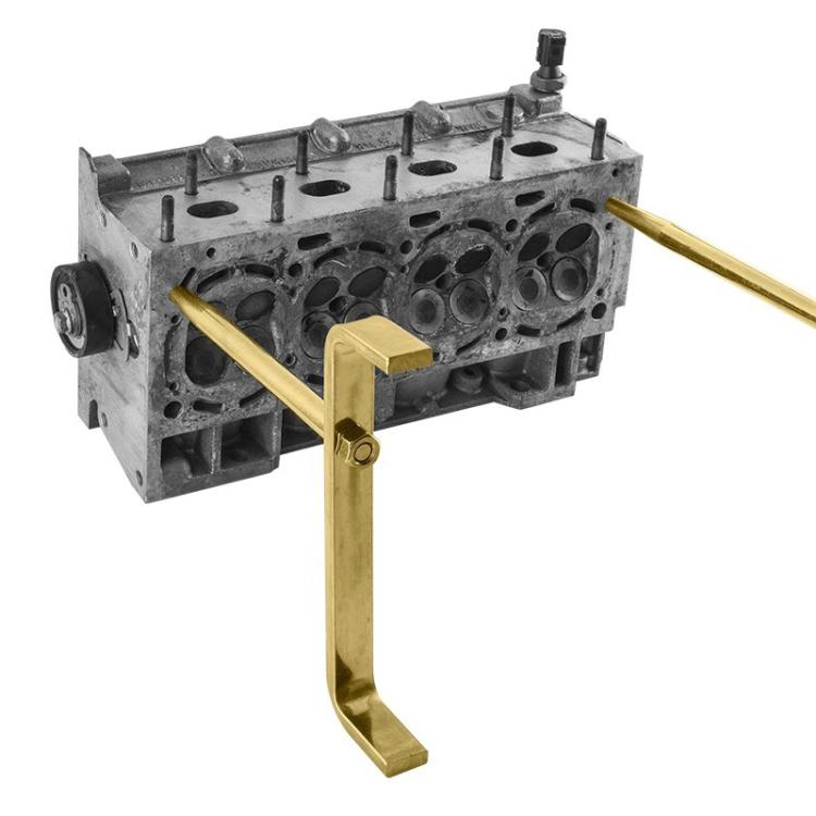 2pcs / Set Car Engine Cylinder Head Cover Fixed Bracket(Gold) - Engine Repair Tools by buy2fix | Online Shopping UK | buy2fix