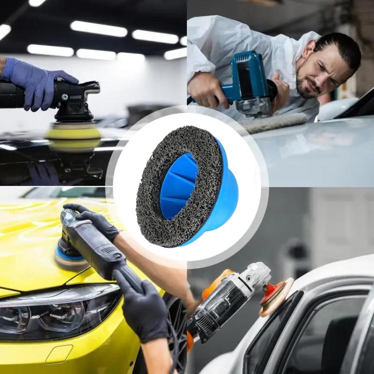 Car Wheel Hub Grinding Machine Set, Regular Version Blue - Polishing Machine & Accessories by buy2fix | Online Shopping UK | buy2fix