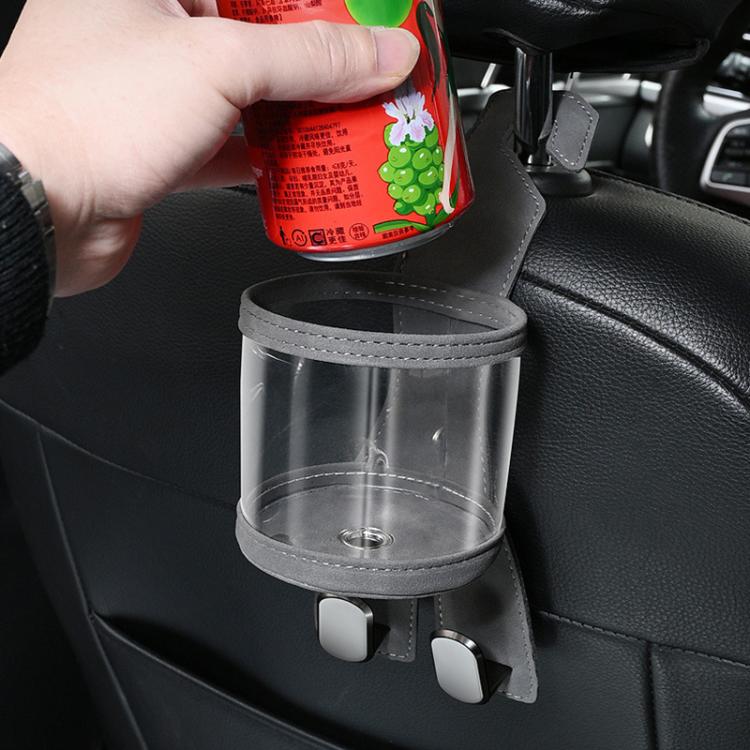 Car Water Cup Holder Seat Back Dual Hanger Hook(Black) - Auto Fastener & Clips by buy2fix | Online Shopping UK | buy2fix