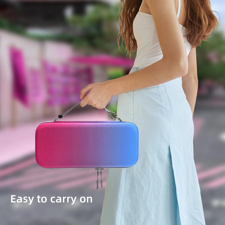 For Nintendo Switch 2 EVA Portable Shockproof Waterproof Portable Game Console Storage Bag(Red Blue) - Bags by buy2fix | Online Shopping UK | buy2fix