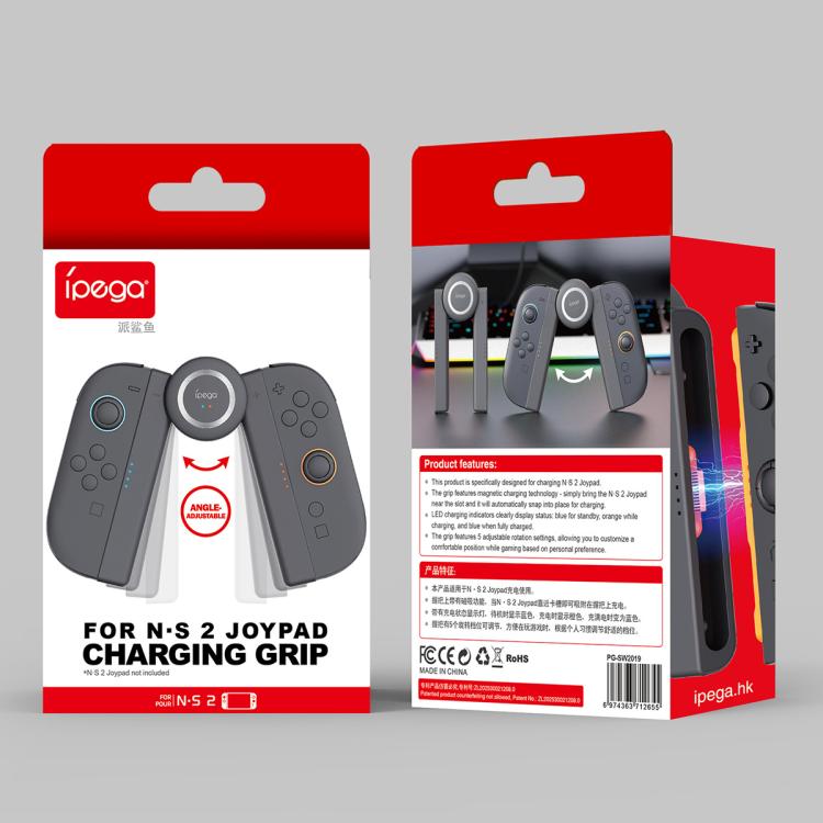 For Nintendo Switch 2 Simple Charging Handle(Black) - Charger & Power by buy2fix | Online Shopping UK | buy2fix