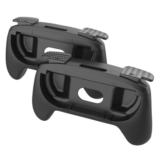 For Nintendo Switch 2 2pcs Game Handle Sports Grip(Black) - Cases by buy2fix | Online Shopping UK | buy2fix