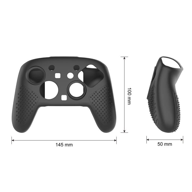 For Nintendo Switch 2 Pro Game Controller Silicone Protective Case(Black) - Cases by buy2fix | Online Shopping UK | buy2fix