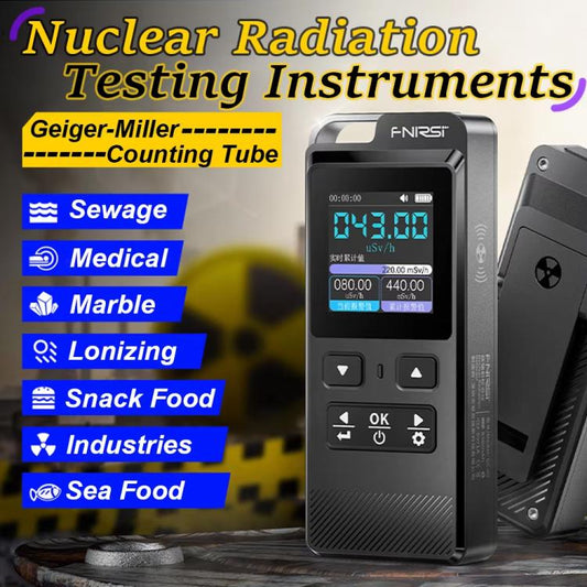 FNIRSI GC-02 Personal Radiation Detector with Alarm - Radiation Detector by FNIRSI | Online Shopping UK | buy2fix