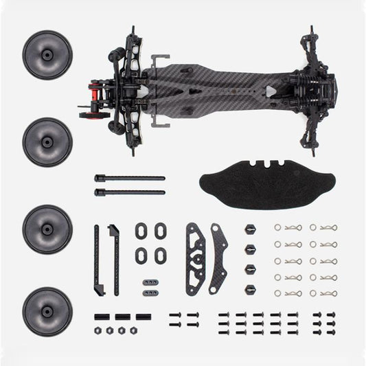 PMM Racing D5S 1:10 AWD Rear-wheel Drive Drift Remote Control Car Frame - Others by buy2fix | Online Shopping UK | buy2fix