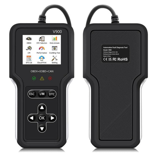 V900 Car Engine Transmission Diagnostic Scanner Tool Car Fault Detector(Black) - Code Readers & Scan Tools by buy2fix | Online Shopping UK | buy2fix