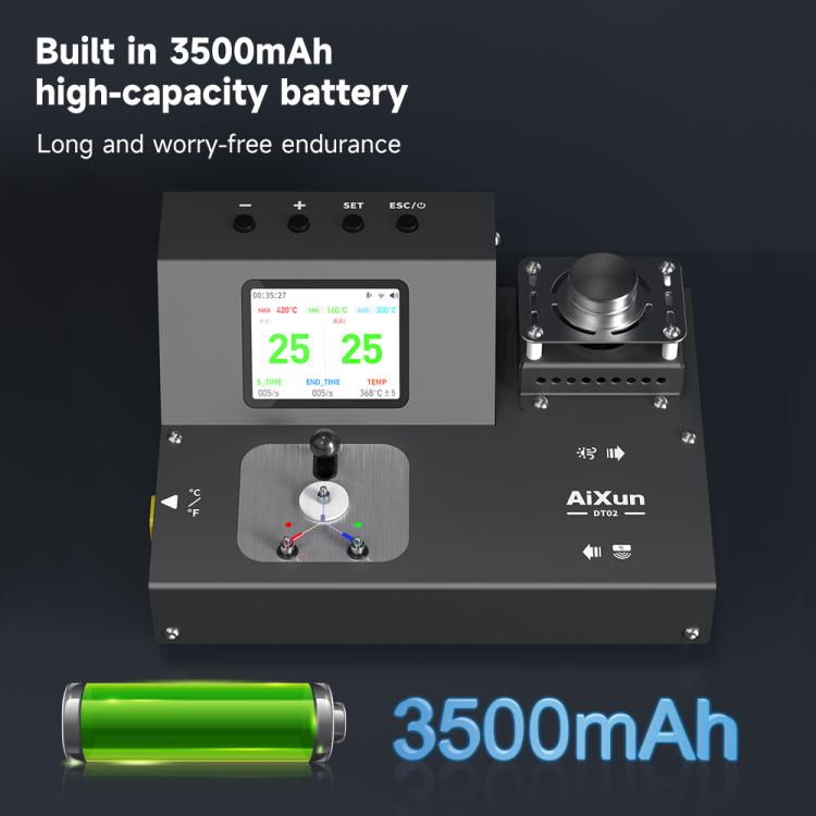 Aixun DT02 2 in 1 Dual-Channel Smart Thermometer - Others by buy2fix | Online Shopping UK | buy2fix