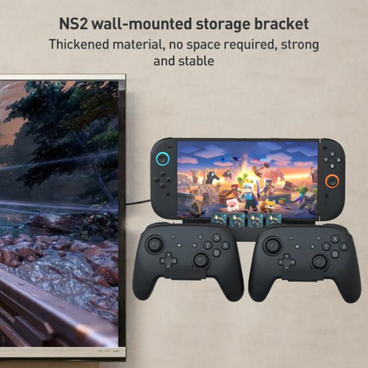 iPlay HBS-2836 Game Controller Universal Wall Storage Bracket(Black) - Holder by iplay | Online Shopping UK | buy2fix