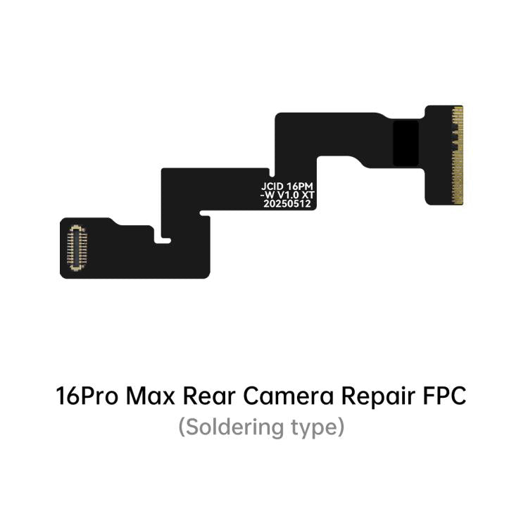 For iPhone 16 Pro Max JC Soldering Type Rear Camera Repair FPC Flex Cable - Test Tools by JCID | Online Shopping UK | buy2fix
