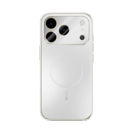 For iPhone 17 Pro ABEEL Heat Dissipation Frosted MagSafe Phone Case with Lens Film(White) - iPhone 17 Pro Cases by buy2fix | Online Shopping UK | buy2fix