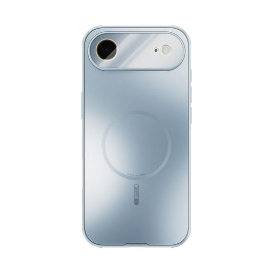 For iPhone Air ABEEL Heat Dissipation Frosted MagSafe Phone Case with Lens Film(Light Blue) - iPhone Air Cases by buy2fix | Online Shopping UK | buy2fix