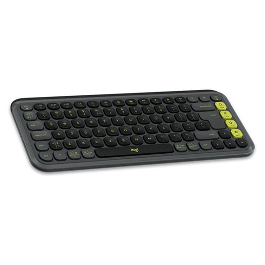 Logitech POP ICON KEYS Wireless Bluetooth Keyboard(Black) - Wireless Keyboard by Logitech | Online Shopping UK | buy2fix