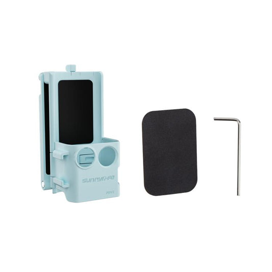 For DJI OSMO Pocket 3 Sunnylife Magnetic Mount 1/4 Adapter Cold Shoe Tabletop Base Bracket Angles Adjustable Multi Expansion Mount(Blue) - Mount & Holder by Sunnylife | Online Shopping UK | buy2fix