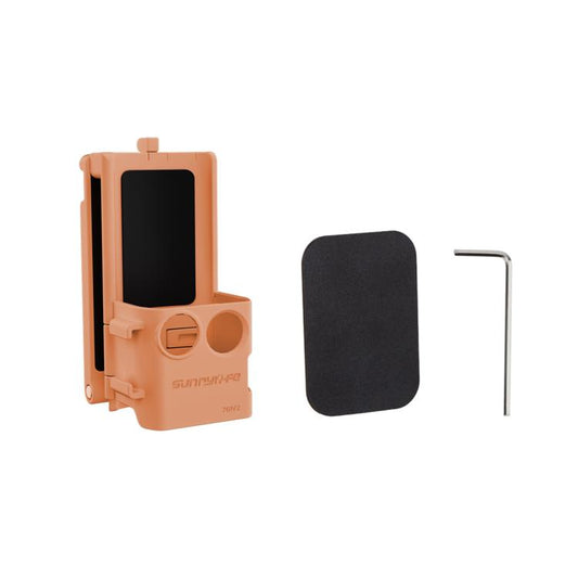 For DJI OSMO Pocket 3 Sunnylife Magnetic Mount 1/4 Adapter Cold Shoe Tabletop Base Bracket Angles Adjustable Multi Expansion Mount(Orange) - Mount & Holder by Sunnylife | Online Shopping UK | buy2fix