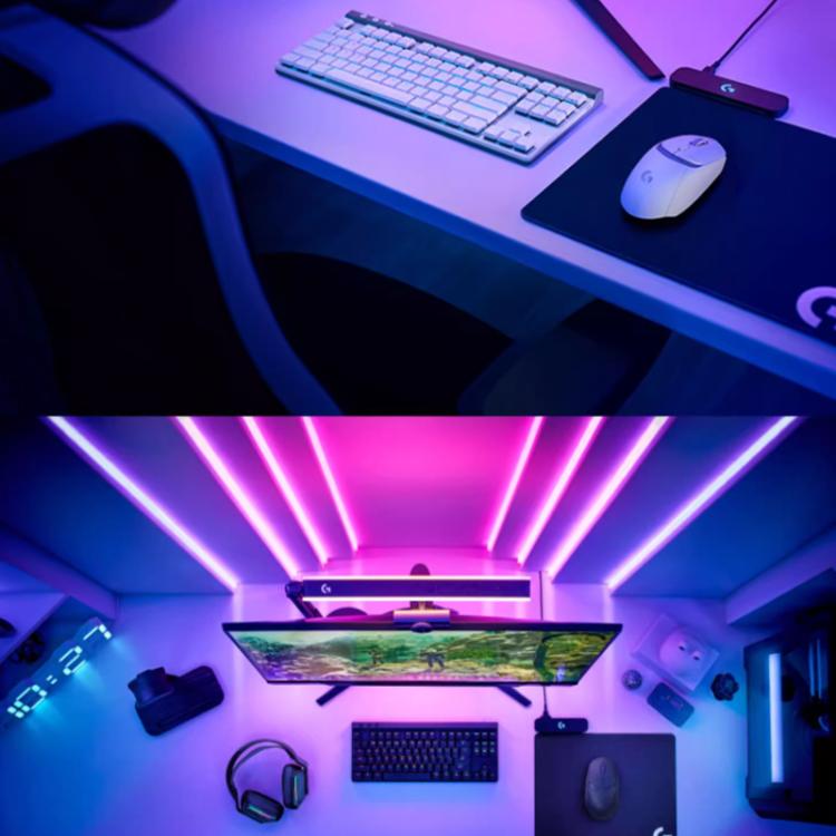 Logitech G515 LIGHTSPEED TKL Wireless Low-Profile Mechanical Gaming Keyboard, GX-T Mechanical Switches(Black) - Wireless Keyboard by Logitech | Online Shopping UK | buy2fix