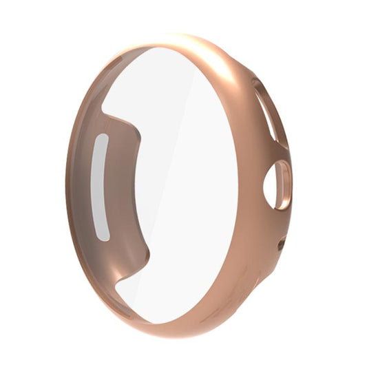 For Google Pixel Watch 3 45mm Integrated Full Coverage TPU Watch Protective Cover(Rose Gold) - Watch Cases by buy2fix | Online Shopping UK | buy2fix