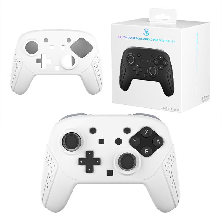 For Nintendo Switch 2 Pro JYS NS2325 Anti-slip Sweat-proof Silicone Protective Cover(Black) - Cases by JYS | Online Shopping UK | buy2fix