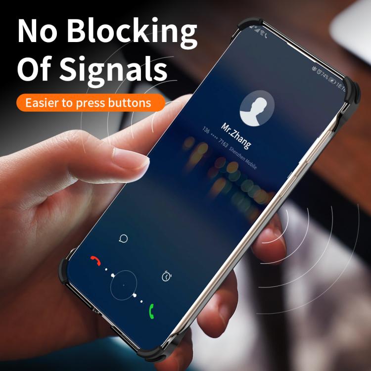 For Huawei Pura 80 Pro 5G J TRIBE Metal Frameless Plain Leather MagSafe Phone Case(Brown) - Huawei Cases by buy2fix | Online Shopping UK | buy2fix