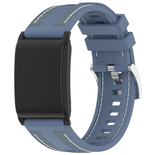 For WHOOP 5.0 / 4.0 xDfind Hybrid Nylon Braid Silicone Watch Band(Topaz Blue) - Watch Bands by xDfind | Online Shopping UK | buy2fix